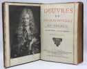 Oeuvres de Nicolas Boileau Despreaux. Nouvelle Edition, reveuë & de beaucoup augmentée. [Tome premier et deuxième]. . BOILEAU. 