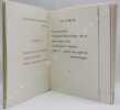 Cantique des Cantiques de Salomon, selon la Vulgate. Traduit par Claude Grégory. Quinze dessins de Henri Matisse. . [MATISSE].