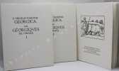 Les Géorgiques. Texte latin avec la version française de l'Abbé Jacques Delille, gravure sur bois d'Aristide Maillol. . VIRGILE - [MAILLOL ...