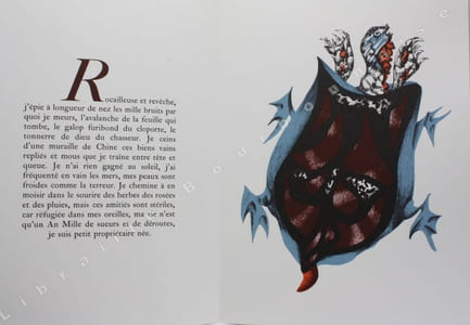 Géographie animale. 18 lithographies originales avec textes inédits de Jean Lurçat.