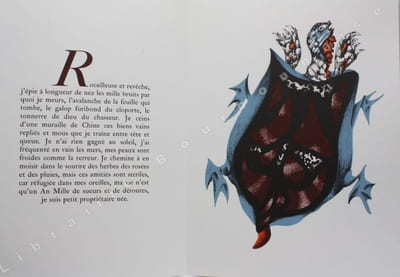 Géographie animale. 18 lithographies originales avec textes inédits de Jean Lurçat.