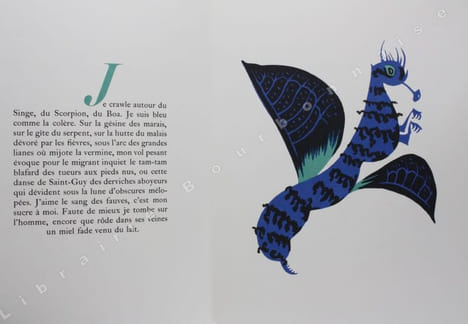 Géographie animale. 18 lithographies originales avec textes inédits de Jean Lurçat. . LURÇAT (Jean).