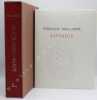 Po&eacute;sies. Eaux fortes originales de Henri Matisse. . MALLARME (St&eacute;phane) - MATISSE (Henri).