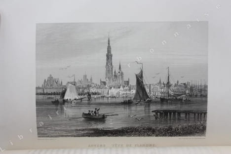 Voyage pittoresque en Hollande et en Belgique. Illustrations de MM. Rouargue Frères. . TEXIER (Edmond). 
