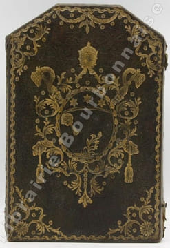 Boite reliquaire aux armes du Pape PIE VI.. [BENOIT VI].