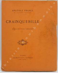 Crainquebille. Pièce en trois tableaux.