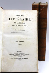 Histoire littéraire de la France avant le douzième siècle.