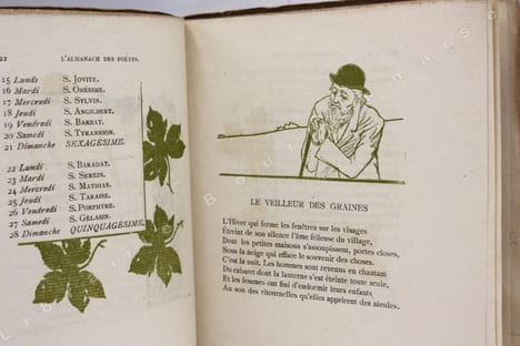 L'Almanach des poètes pour l'année 1897.. [ALMANACH]. 