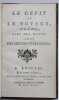Le d&eacute;pit et le voyage, po&euml;me, avec des notes, suivi des Lettres v&eacute;nitiennes.. [BASTIDE (Jean-Fran&ccedil;ois de)].