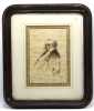 Autoportrait sous les traits de Monsieur Joseph Prudhomme. . MONNIER (Henry). 