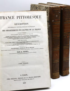 France Pittoresque ou Description pittoresque, topographique et statistique des départements et colonies de la France [...].