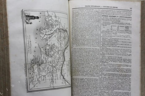 France Pittoresque ou Description pittoresque, topographique et statistique des départements et colonies de la France [...].. HUGO (Abel).