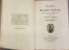 La vie h&eacute;ro&iuml;que de Blaise Pascal. . [PASCAL (Blaise)] - GIRAUD (Victor).