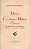 Danses et chansons de danses d'Auvergne. Airs not&eacute;s par Mme Fernand Delzangles. Musiques de 7 chansons par J. Pruli&egrave;re. . DELZANGLES (Fernand).