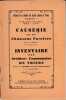 BIGAY (Alexandre). Causerie sur les chansons patoises. / FOURNIER (P. F.). Inventaire des Archives communales de Thiers. 1er cahier. . [THIERS]. 