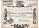 Certificat de service [militaire]. . [CHAZERAT - LAFONT DE SAINT-MARTS]