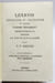 Lexicon Hebraicum et Chaldaicum in libros Veteris Testamenti ordine etymologico compositum in usum scholarum. LEOPOLD (Ernst Friedrich).