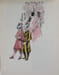 La Route de Rome. 4. Mai 1947. Aquarelles et croquis de Manon Iessel.. IESSEL (Manon).
