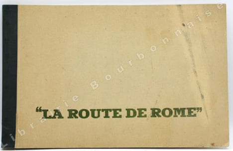 La Route de Rome. 4. Mai 1947. Aquarelles et croquis de Manon Iessel.. IESSEL (Manon).