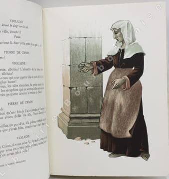 L'annonce faite à Marie. Avec douze gouaches par A. M. Cassandre, gravées sur bois par G. Angiolini. . CLAUDEL (Paul).