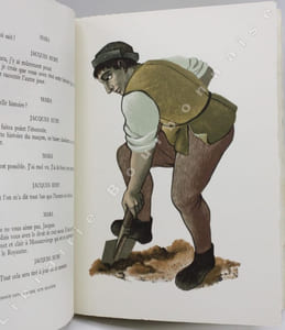 L'annonce faite à Marie. Avec douze gouaches par A. M. Cassandre, gravées sur bois par G. Angiolini.