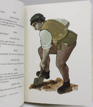L'annonce faite à Marie. Avec douze gouaches par A. M. Cassandre, gravées sur bois par G. Angiolini. . CLAUDEL (Paul).
