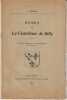 Notes sur la châtellenie de Billy. . MORAND (G.). 
