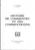 Histoire de Commentry et des commentryens. . ROUGERON (Georges).