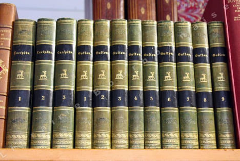 Oeuvres complètes de Buffon, avec les suppléments augmentés de la Classification de G. Cuvier, accompagnées de belles gravures sur acier, représentant ...
