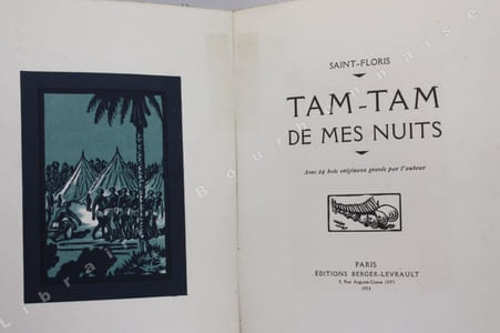 Tam-tam de mes nuits. Avec 24 bois originaux gravés par l'auteur.