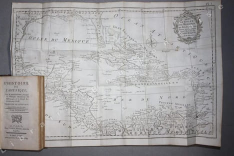 Histoire de l'Amérique. Seconde édition revue et corrigée. . ROBERTSON (William).