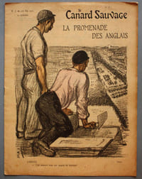 LE CANARD SAUVAGE. N°7, 2 - 8 mai 1903. "La promenade des anglais".