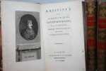 Aristippe et quelques-uns de ses contemporains, par Wieland ;  traduit par Henri Coiffier ; avec portraits.. WIELAND (Christoph Martin).