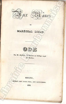 Les cendres de Napoléon. Chant lyrique. . ALARY (L.J.).