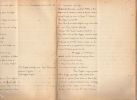Manuscrit intitulé : "Copie des notes, mentions, état civil, documents manuscrits ou imprimés se rapportant à la famille de La Séiglière, de ...