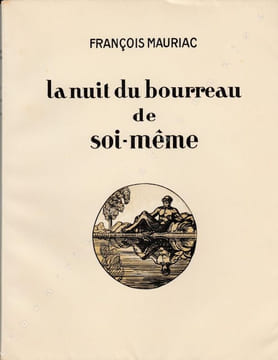 La nuit du bourreau de soi-même.. MAURIAC (François) - [DETHOMAS (Maxime)]. 