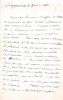 2 lettres autographes signées, Schoppenwhir, 1874, adressées à Charles BULFFER. . RENOUARD DE BUSSIERE (Vicomte Paul  1827-1907)