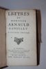 Lettres de Monsieur Arnauld d'Andilly. Dernière édition. . ARNAULD D'ANDILLY (Robert). 