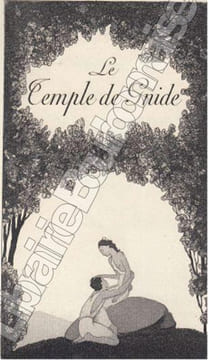 Le temple de Gnide, poème pastoral de Montesquieu. Avec des eaux fortes de A.-E. Marty. . MONTESQUIEU - [MARTY (A.-E.)].