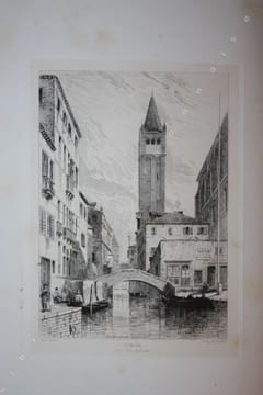 Amsterdam et Venise. Ouvrage enrichi de 7 eaux-fortes par MM. Léopold Flameng et Gaucherel et de cent vingt-quatre gravures sur bois.. HAVARD (Henry).