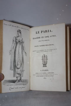 Attila tragédie en cinq actes. Paris, Bechet Ainé, 1822. Frontispice-79pp. Edition originale. Oreste tragédie en cinq actes. Paris, Pillet Ainé, 1821. ...