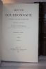 Revue Bourbonnaise historique, artistique et archéologique publiée sous la direction de M. Georges Grassoreille... 1884 à 1886.. 
