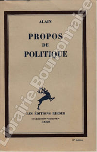 Propos de politique.