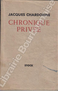 Chronique privée.