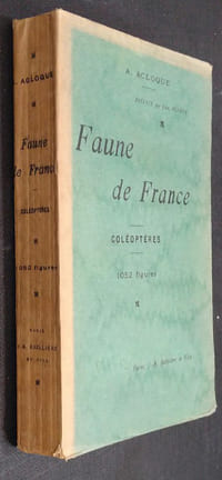 Faune de France - Coléoptères - 1052 figures.