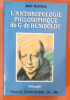 L'anthropologie philosophique de G. de Humboldt. Jean Quillien.
