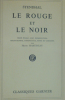 Le rouge et le noir. Stendhal