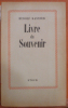  Livre Du Souvenir.
. Rudolf Kassner
