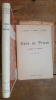 Vers et prose - Classe de sixième. Manuel + livre du professeur (feuillets libres). . G. Rouger, R. France, A. Hubac 