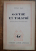 Goethe et Tolstoï. Thomas Mann